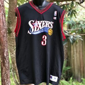 Champion Philadelphia 76ers Allen Iverson Jersey